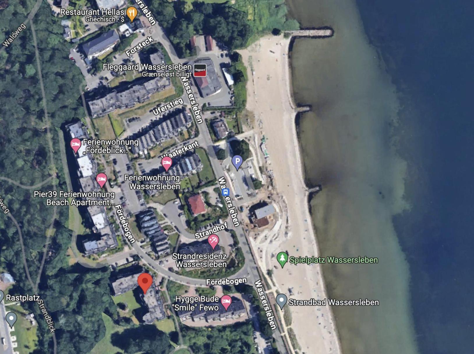 Koje Klabautermann Am Strand Харрисле Экстерьер фото